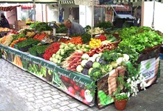 »Unser Marktstand in Wangen«